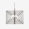 Stream Spiral Light Pendant Light -Home Furni and Decor Sale 103801 stream pendant nickel angle