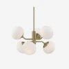 Estee Chandelier -Home Furni and Decor Sale 124496 estee pendant aged brass
