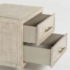 Raffles Bedside Table, Two Drawer -Home Furni and Decor Sale 136835 raffles nightstand detail2