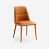 Milo Orange Dining Chair -Home Furni and Decor Sale 140833 milo chair angle