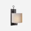 Aspen Wall Light, Black Rust -Home Furni and Decor Sale 146305 aspen iron wall light in black rust