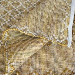 Featured Products -Home Furni and Decor Sale 203349 leia rug gold detail