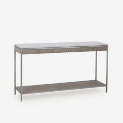 Rufus Light Console Table, Light