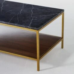 Rufus Rectangle Coffee Table, Dark -Home Furni and Decor Sale 204813 rufus rectangle coffee table dark detail