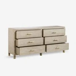 Raffles Chest Of Drawers, Large Natural -Home Furni and Decor Sale 206710 raffles large chest of drawers open