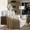 Montreuil Floor Lamp, Gild -Home Furni and Decor Sale 207957 tessa custom sofa lifestyle web optimised