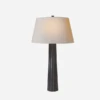 Fluted Spire Table Lamp, Aged Iron -Home Furni and Decor Sale 208017 fluted spire table lamp in aged iron