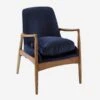 Crispin Chair Chair, Blue -Home Furni and Decor Sale 208150 crispin chair angle ch899