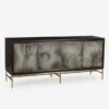 Edith Charcoal Sideboard, Charcoal Vintage -Home Furni and Decor Sale 208168 edith cabinet angle