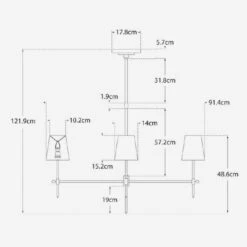 Bryant Chandelier -Home Furni and Decor Sale 208484 bryant large chandelier lmp0646 lmp0649