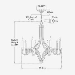 Mykonos Chandelier -Home Furni and Decor Sale 208509 mykonos chandelier lmp0288 lmp0289