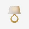 Ring Form Wall Light, Gilded -Home Furni and Decor Sale 208583 ring form large wall light in gild