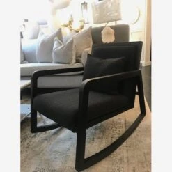 Jed Black Rocking Chair -Home Furni and Decor Sale 208633 jed lifestyle 2