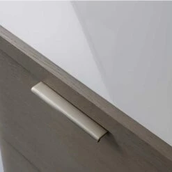 Hampstead Bedside Table -Home Furni and Decor Sale 210603 hampstead nightstand smoked oak 2 draw detail 1