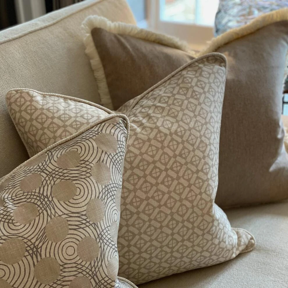 York Camel/Vesper Cushion 5 York Camel/Vesper Cushion - Image 3