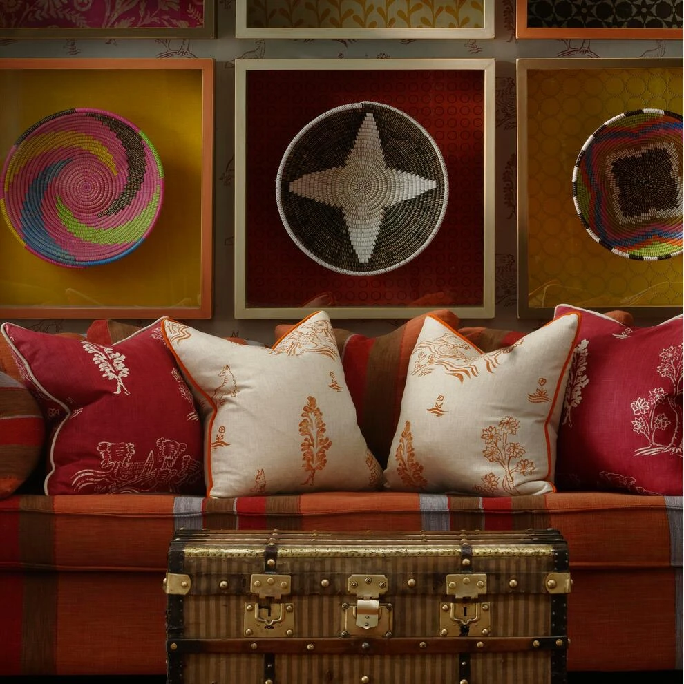 Friendly Folk Melon Orange Cushion 5 Friendly Folk Melon Orange Cushion - Image 3