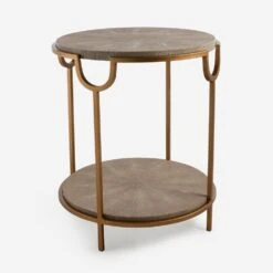 Katia Cream Side Table, Cream -Home Furni and Decor Sale 216294 katia side table cream angle