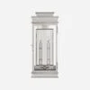 Linear Polished Nickel Outdoor Wall Light -Home Furni and Decor Sale 216428 linear tall polished nickel