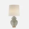Michelena Table Lamp, Shell Grey 2 Michelena Table Lamp, Shell Grey -Home Furni and Decor Sale 217312 michelena table lamp in shell grey with linen shade