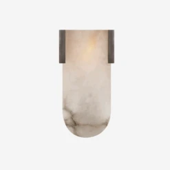 Melange Wall Light, Bronze/Alabaster -Home Furni and Decor Sale 217391 melange wall light in bronze with alabaster
