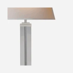 Wright Table Lamp, Polished Nickel And Glass -Home Furni and Decor Sale 217570 wright table lamp in polished nickel