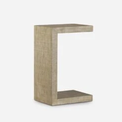 Raffles End Table, Natural -Home Furni and Decor Sale 217583 raffles side table natural angle
