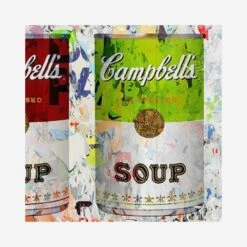Campbell's Soup Canvas Artwork, Purple + Red + Green -Home Furni and Decor Sale 217706 campbell s soup purple red green canvas artwork