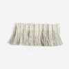 Alezio Silver White Fringe -Home Furni and Decor Sale 217889 alezio silver white