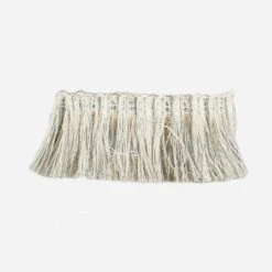 Alezio Silver White Fringe