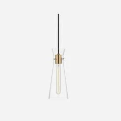 Anna Pendant Light, Aged Brass
