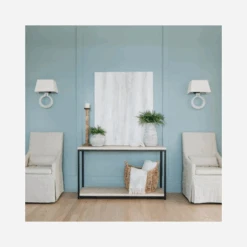 Ring Form Wall Light, Alabaster -Home Furni and Decor Sale 218191 ring white