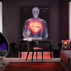 Juno Chair, Grey -Home Furni and Decor Sale 224858 superman skeleton