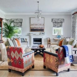 Marlborough Chair, Kilim Fudge -Home Furni and Decor Sale 232984 nikki drummond design marlborough chair