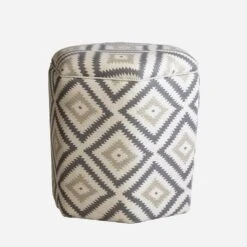 Hexa Glacier Storm Ottoman -Home Furni and Decor Sale 236620 hexa glacier storm