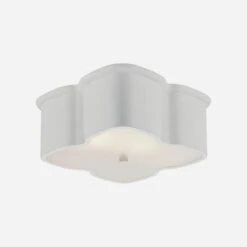 Bolsena Clover White Ceiling Light