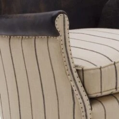 Harrow Chair, Ticking Stripe