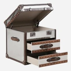 Livingstone Steamer Trunk -Home Furni and Decor Sale 246982 livingstone angle open