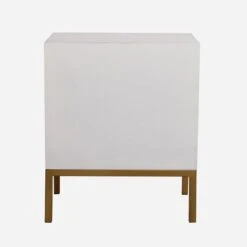 Jasper White Side Chest, White -Home Furni and Decor Sale 247219 jasper white back