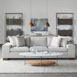Olivia White Coffee Table, White Lacquer -Home Furni and Decor Sale 252847 olivia coffee table lifestyle 2
