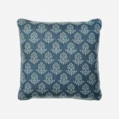 Sprig Denim Cushion