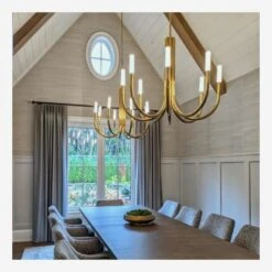 Rousseau Chandelier -Home Furni and Decor Sale 258708 rousseau chandelier brass