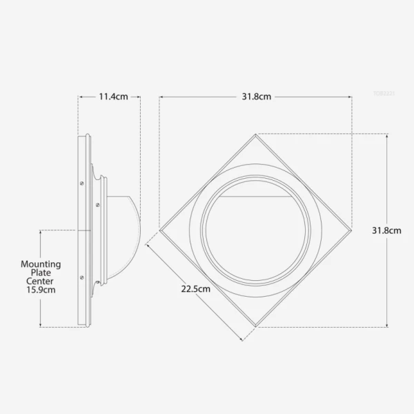 Venice Wall Light, Bronze (Antique Mirror) 6 Venice Wall Light, Bronze (Antique Mirror) - Image 4