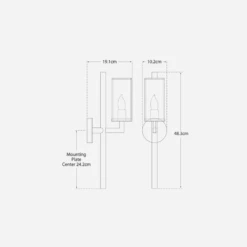 Liaison Wall Light, Polished Nickel -Home Furni and Decor Sale 259428 liaison