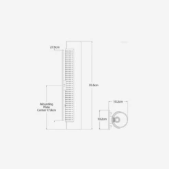 Precision Wall Light, Polished Nickel -Home Furni and Decor Sale 259461 precision