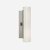 Precision Wall Light, Polished Nickel -Home Furni and Decor Sale 259473 precision wall light in polished nickel with white glass