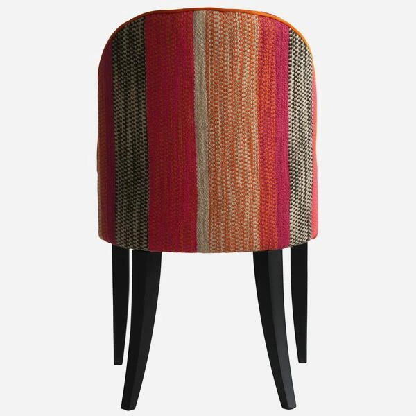 Aldwick Llama Orange Dining Chair 6 Aldwick Llama Orange Dining Chair - Image 4