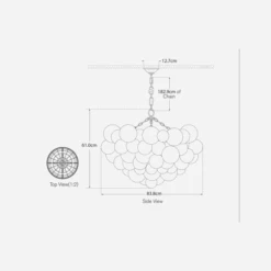 Talia Chandelier -Home Furni and Decor Sale 261253 talia chandelier