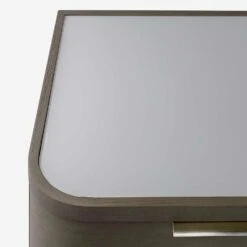 Hampstead Nightstand -Home Furni and Decor Sale 265892 hampstead nightstand 3 draws smoked oak detail web 2