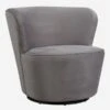 Dorothy Grey Swivel Chair, Grey -Home Furni and Decor Sale 269902 dorothy swivel chair angle web