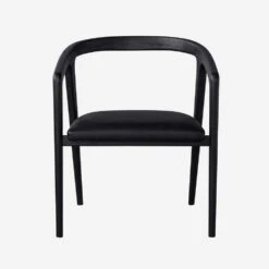 Hampstead Dining Chair -Home Furni and Decor Sale 271008 hampstead dining chair charcoal oak and fonyx leather front